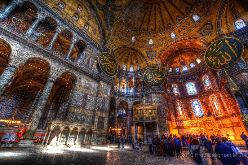 20100401_072550 D3 (1)-23_ (2)-24_-22Enhancer.jpg - Haghia Sophia, 'the church of the Holy Wisdom', is more than 1400 years old.